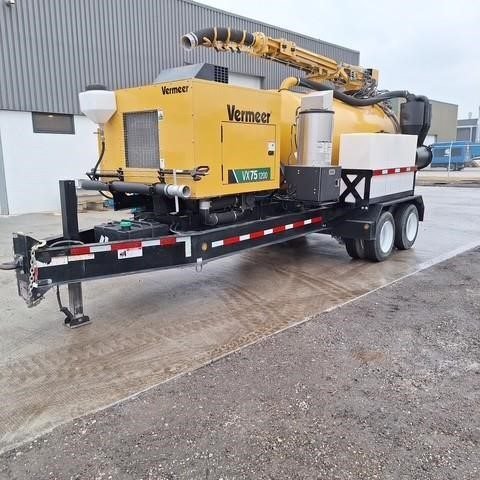 Close-up detail of construction equipment used for site work